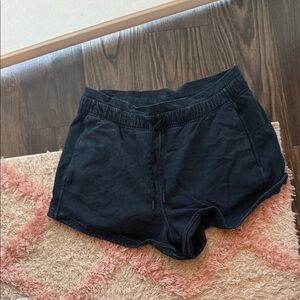 Lululemon cotton navy shorts